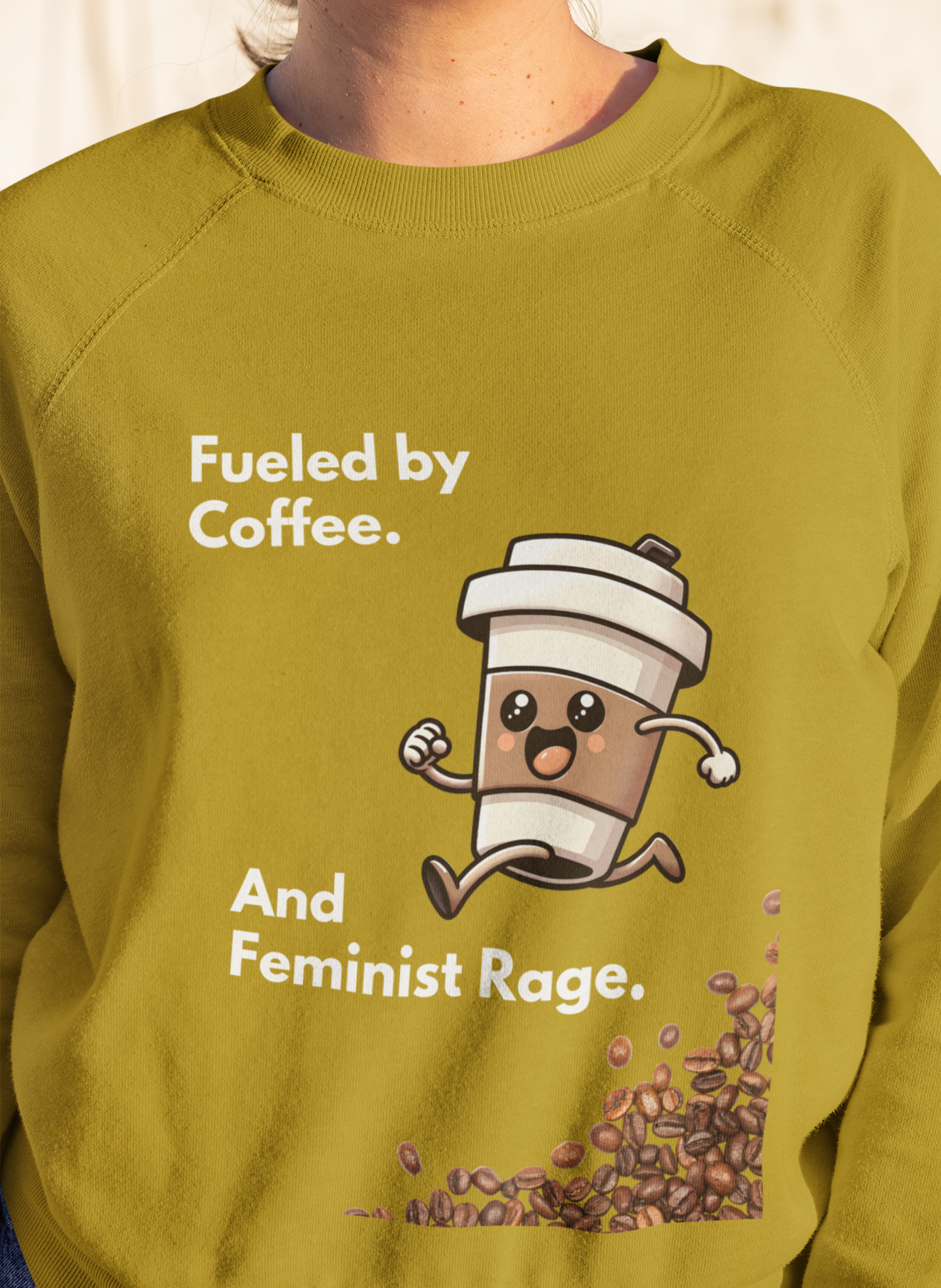 Feminist Rage-Bold Comfort Unisex Sweatshirt
