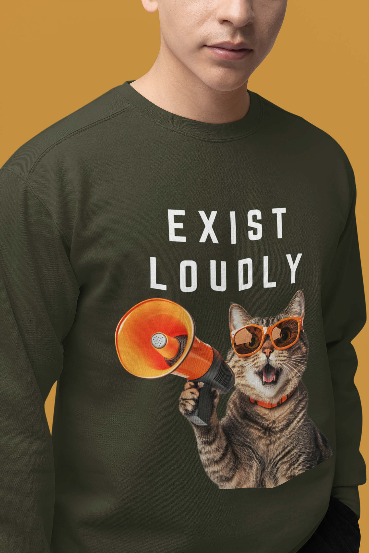 Exist Loudly-Bold Comfort Unisex Sweatshirt