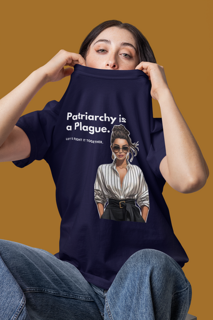 Patriarchy is Plague | Feminist Oversize Unisex T-shirt