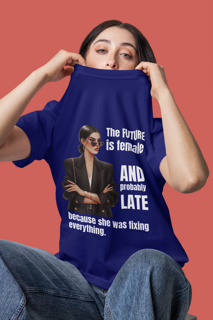 Future is Female | Feminist Oversized Unisex T-shirt