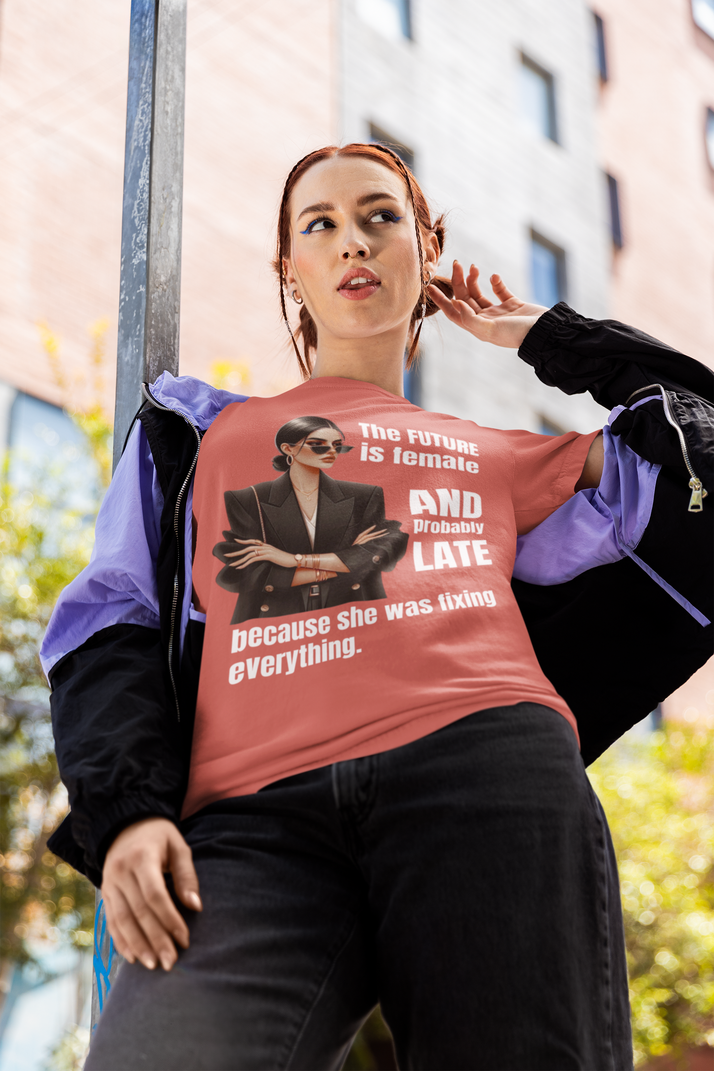 Future is Female | Feminist Oversized Unisex T-shirt