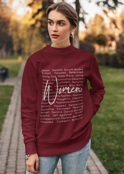 Women-Bold Comfort Unisex Sweatshirt