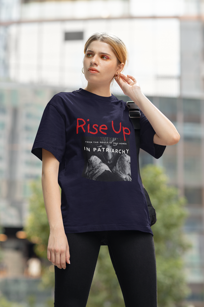 Rise Up | Feminist Oversized Unisex T-shirt