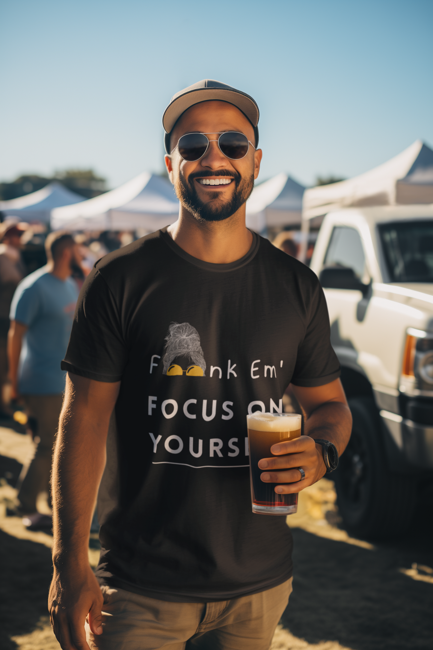 Foonk 'em | Feminist Oversized Unisex T-shirt