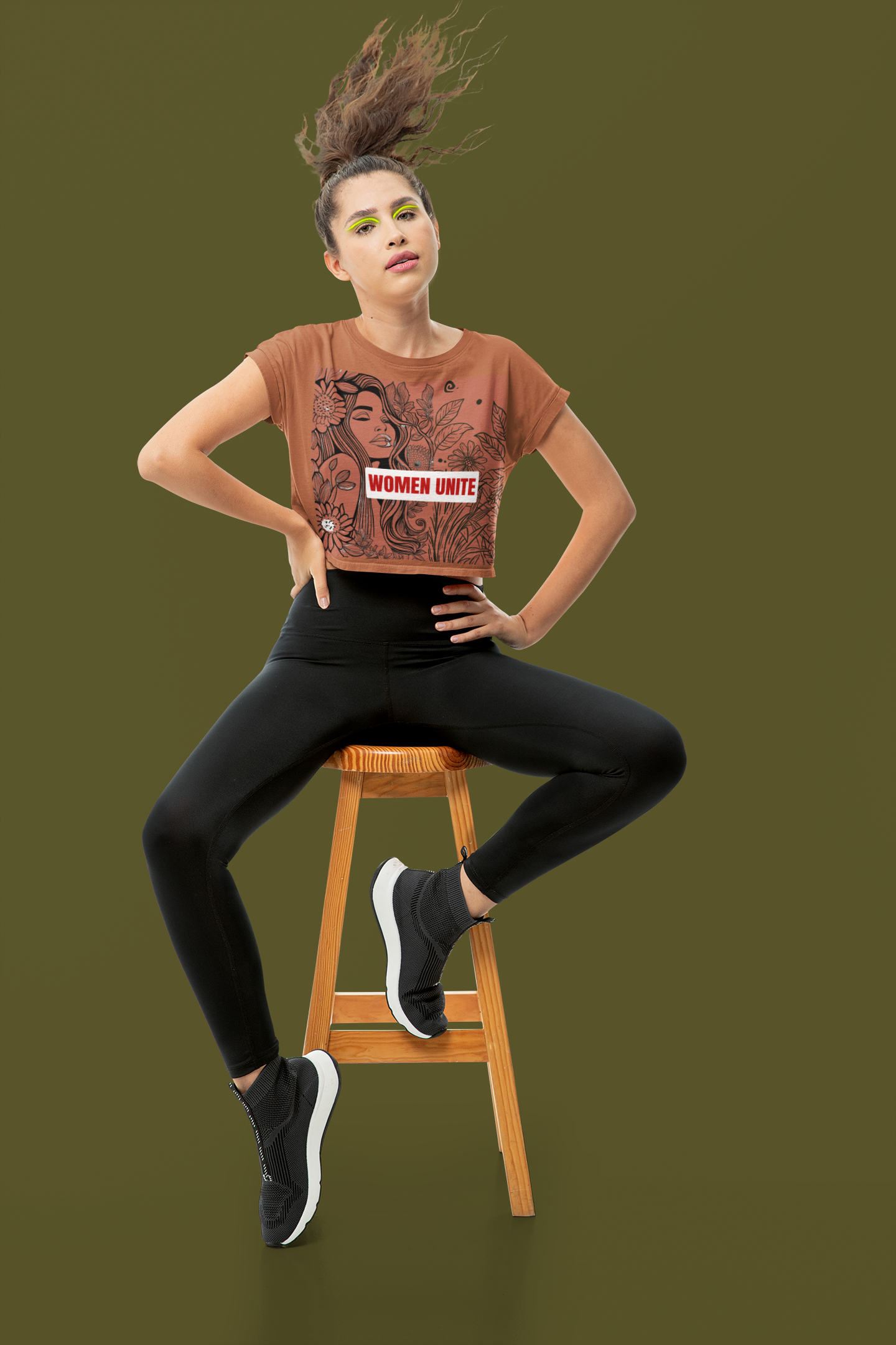 Women Unite | Feminist Women's Crop Top