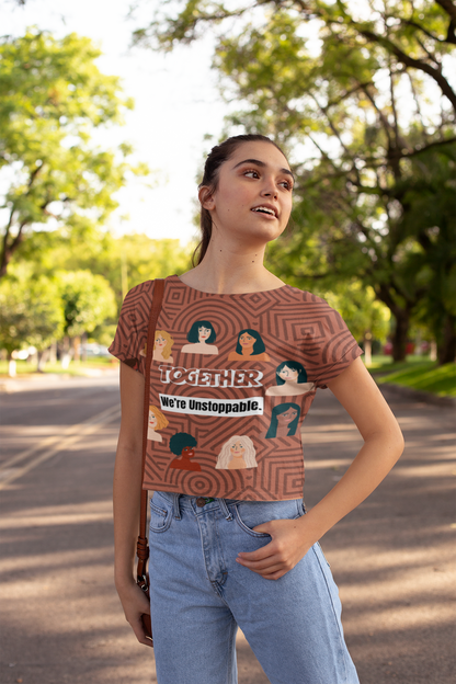 Together | Feminist Women's Crop Top