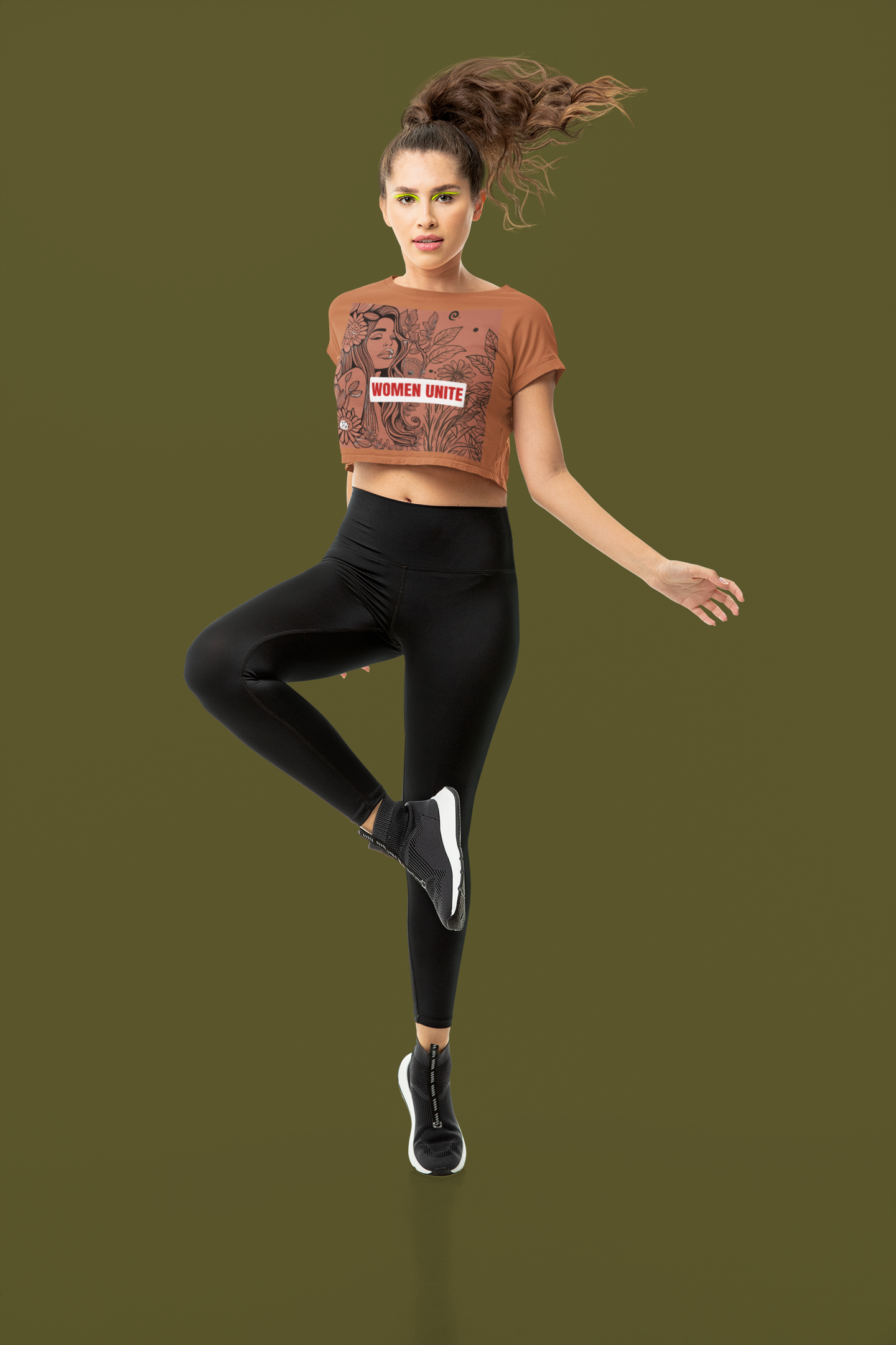 Women Unite | Feminist Women's Crop Top