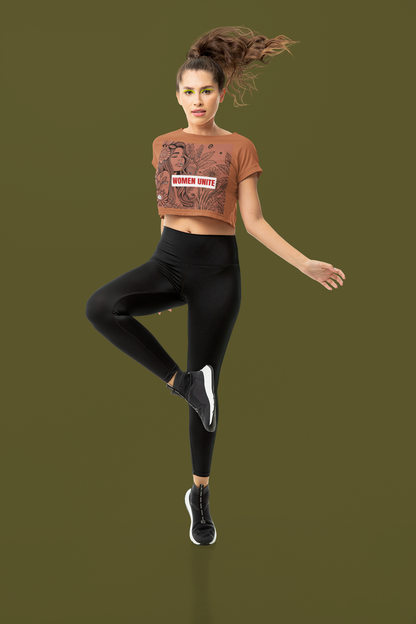 Women Unite | Feminist Women's Crop Top