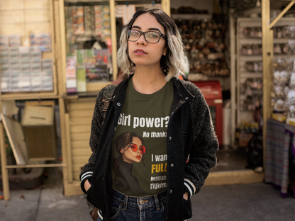 Full Human Rights | Feminist Oversized Unisex T-shirt