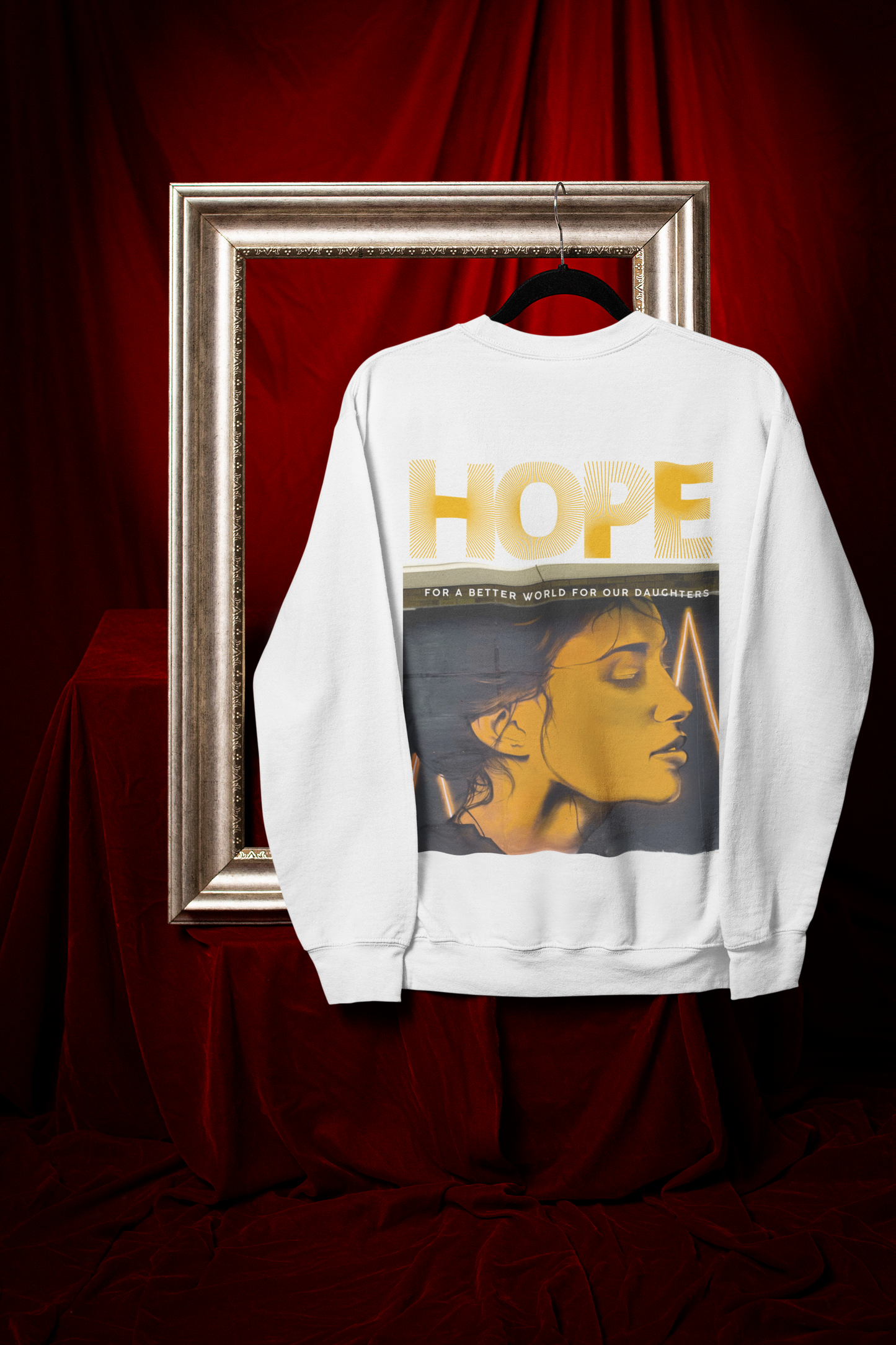 HOPE-Oversized Premium Comfort Sweatshirt
