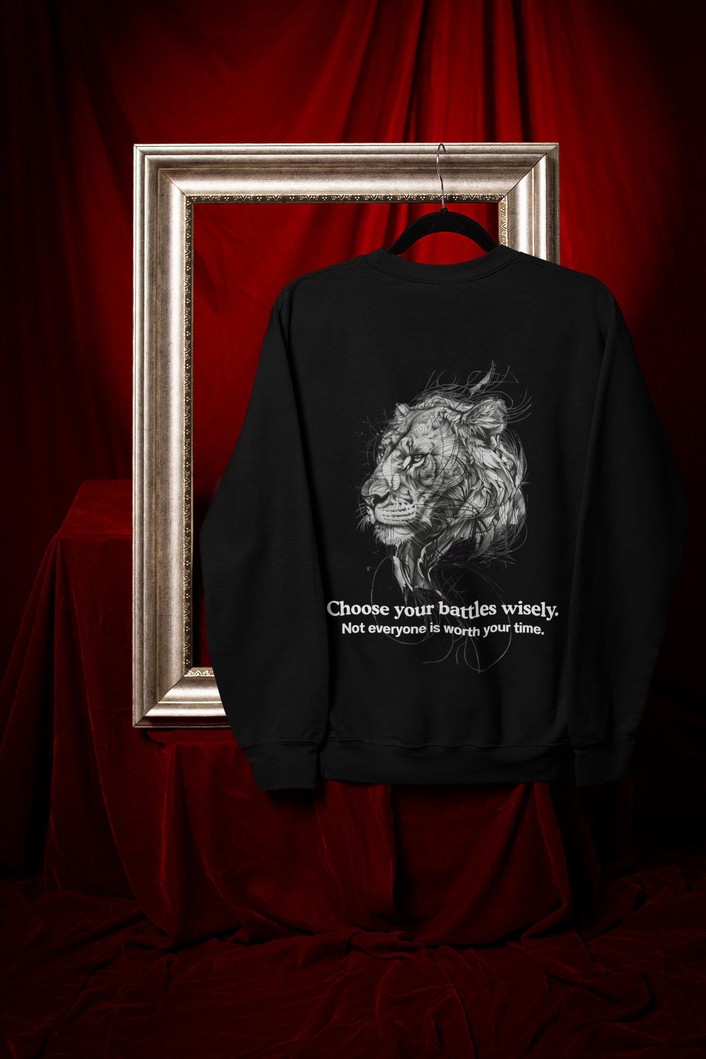 BATTLE-Oversized Premium Comfort Sweatshirt