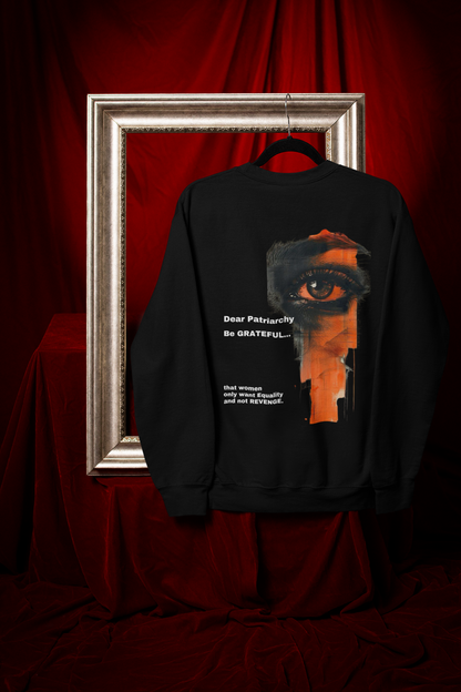 BE GRATEFUL-Oversized Premium Comfort Sweatshirt