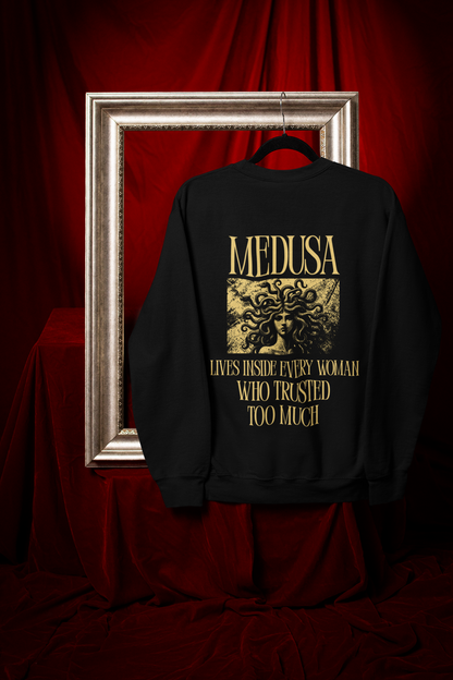 Medusa-Oversized Premium Comfort Sweatshirt