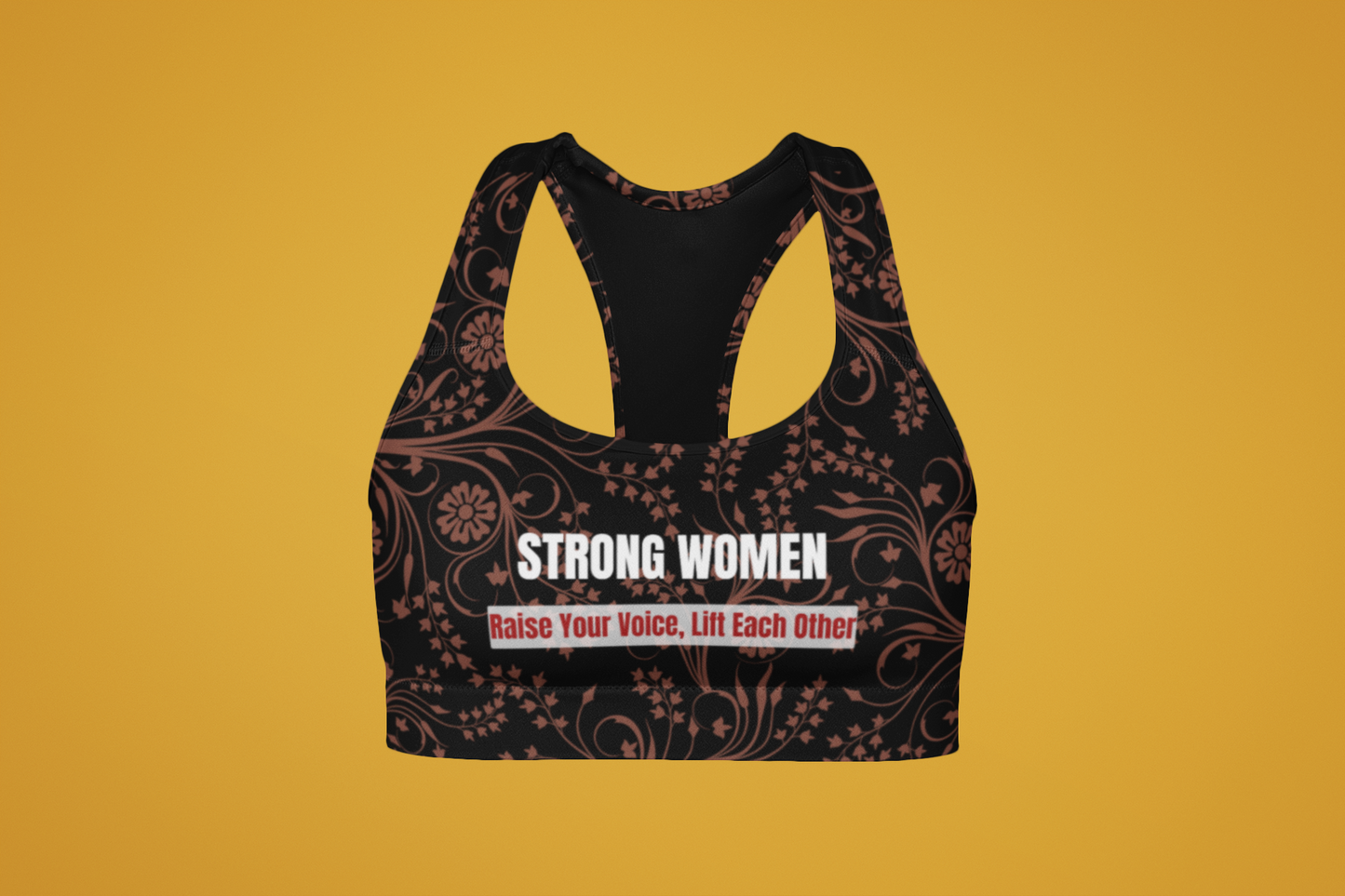 Raise Your Voice | Strong Feminist Sports Bra