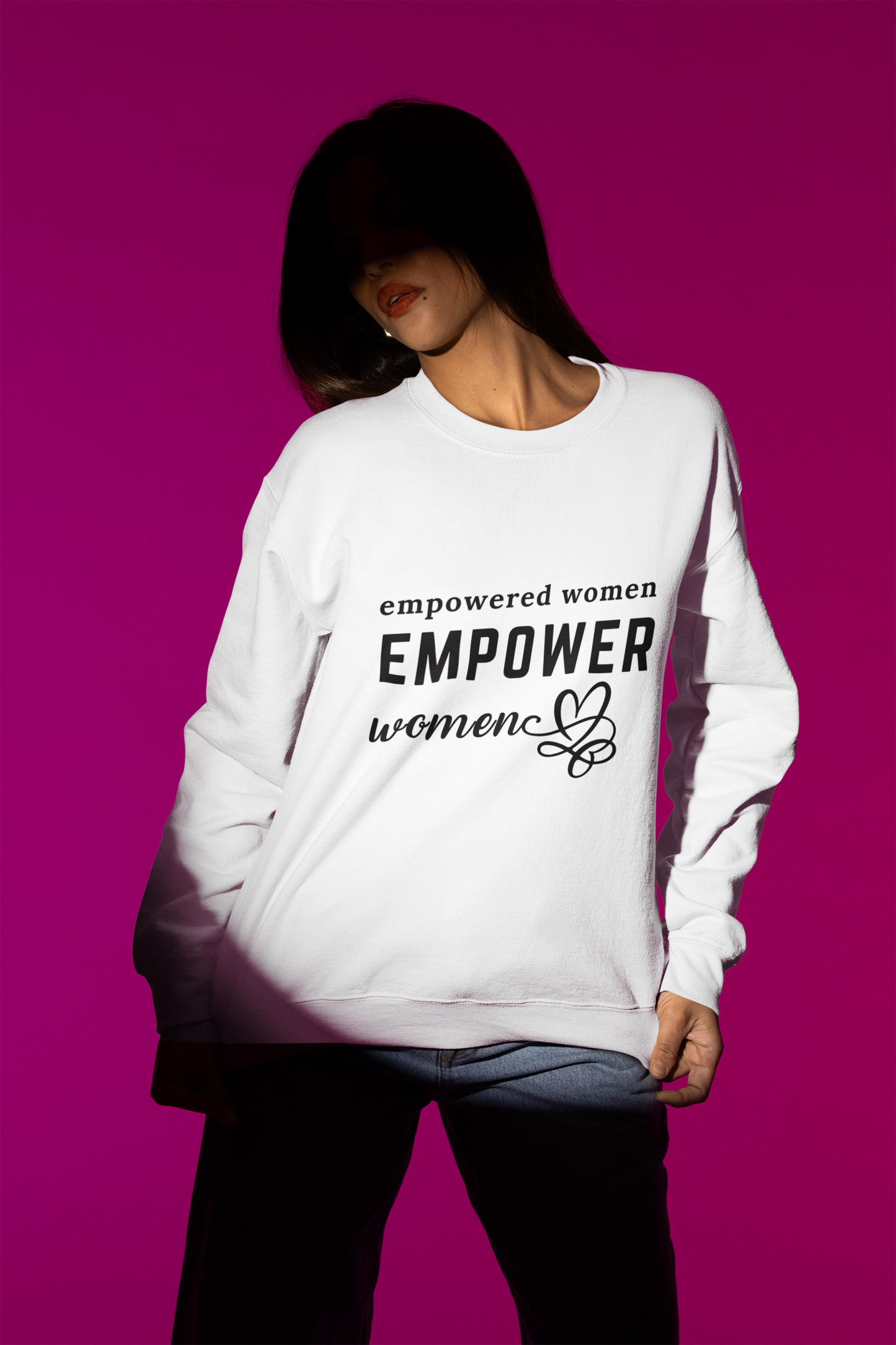 Empowering Women Crewneck Sweatshirt| Hope for Daughters | Feminist Gift, Gender Equality, Feminism Sweatshirt (Copy)