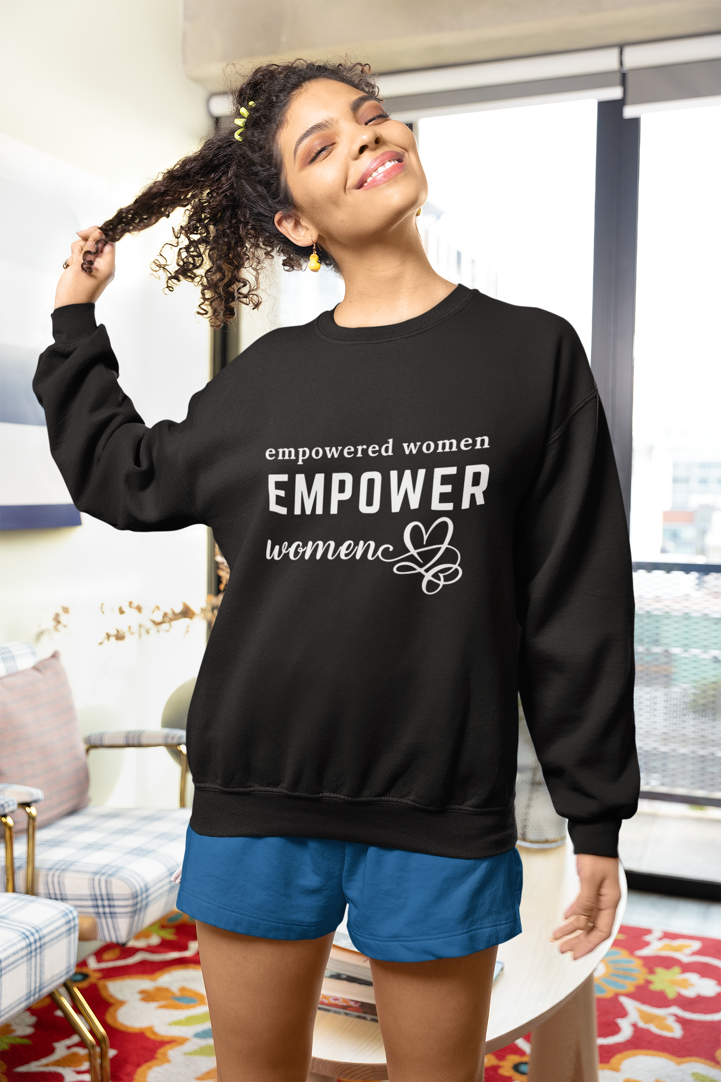 Empowering Women Crewneck Sweatshirt| Hope for Daughters | Feminist Gift, Gender Equality, Feminism Sweatshirt (Copy)