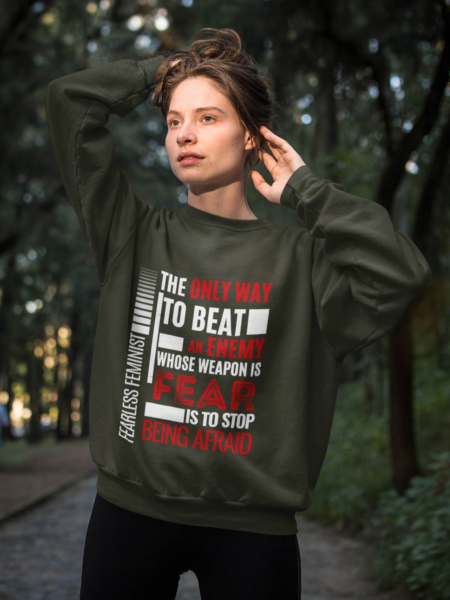 Fear-Bold Comfort Unisex Sweatshirt
