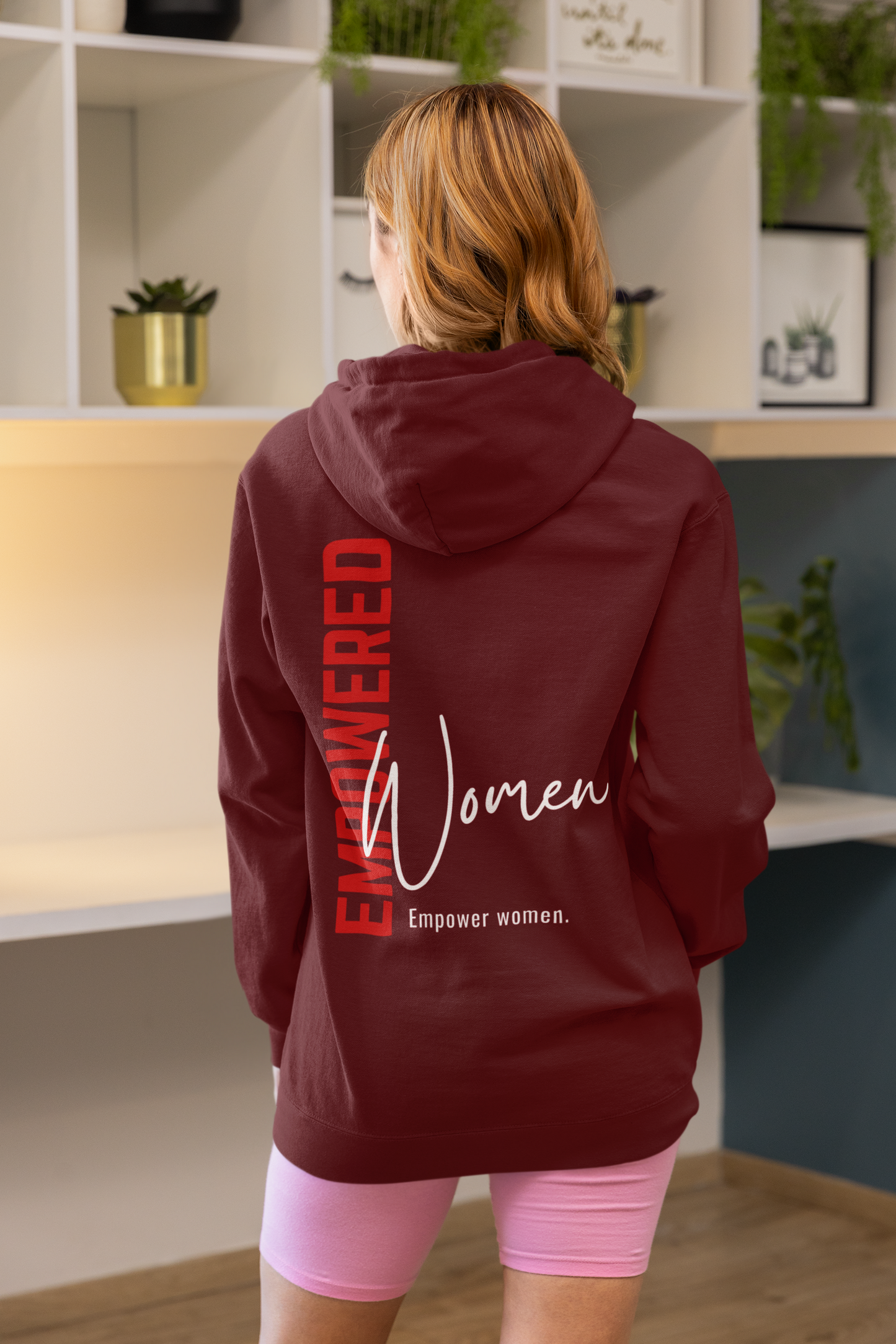 Empowered Women-Unisex Feminist Oversized Hoodie
