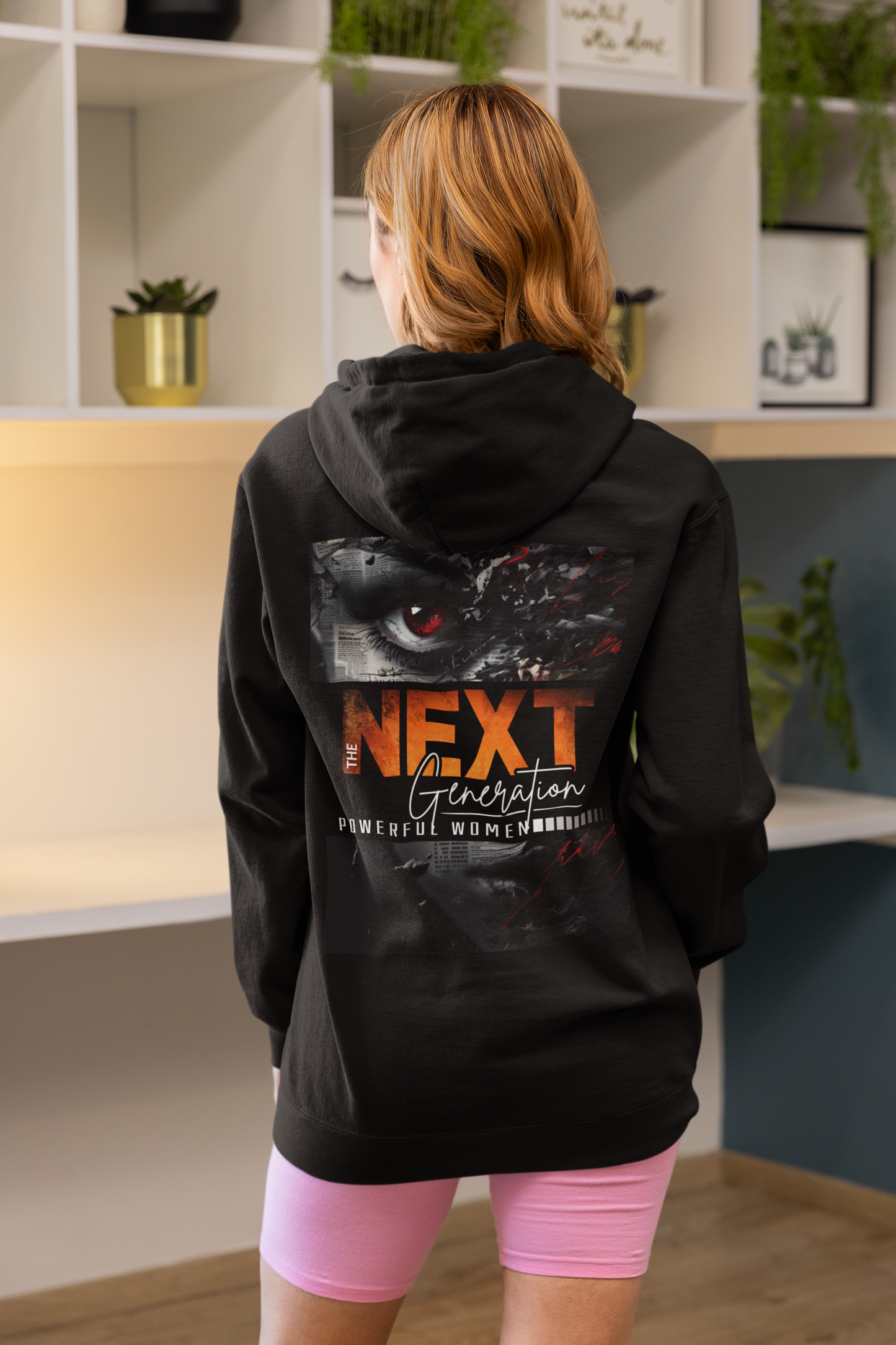 Next Gen-Unisex Feminist Oversized Hoodie