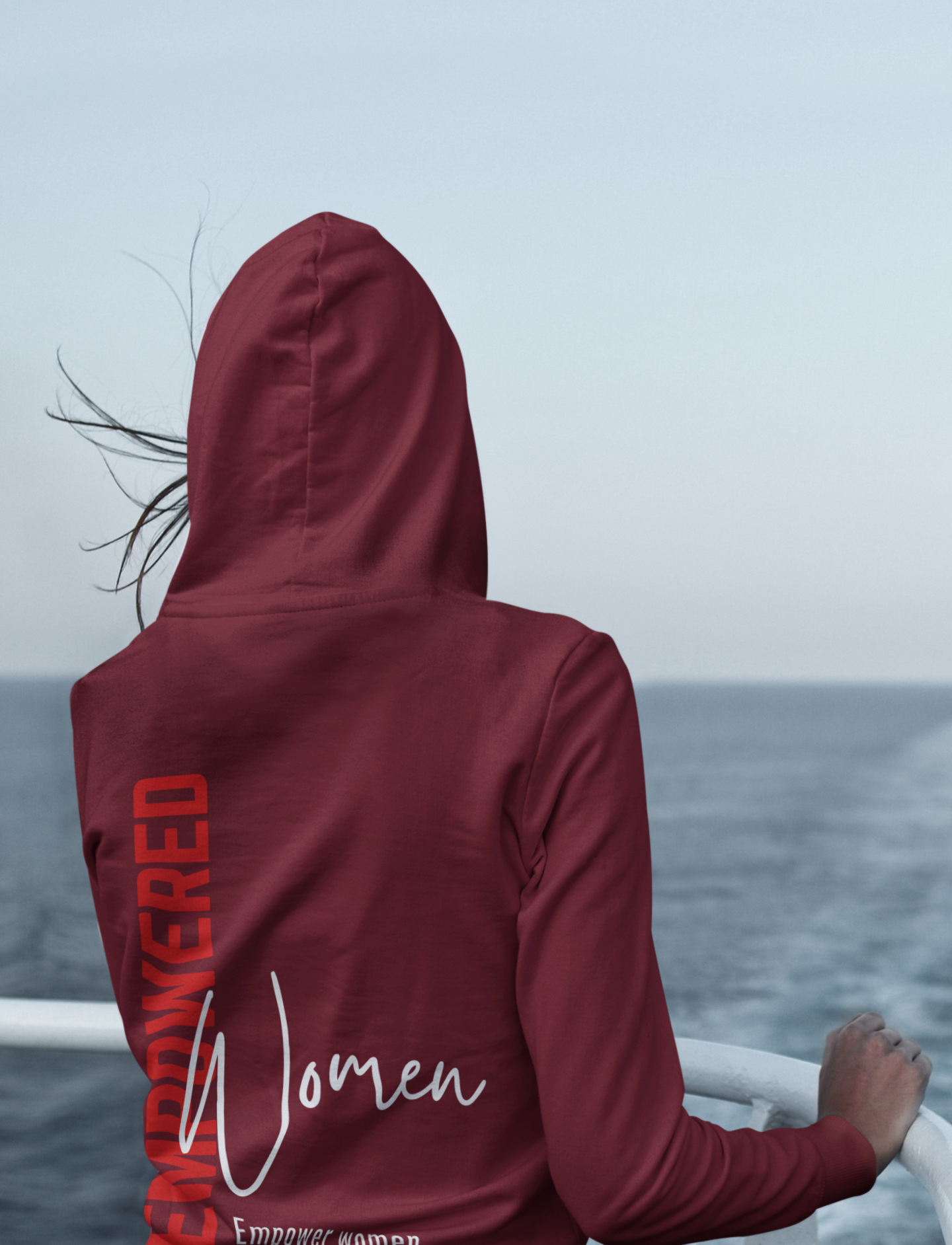 Empowered Women-Unisex Feminist Oversized Hoodie