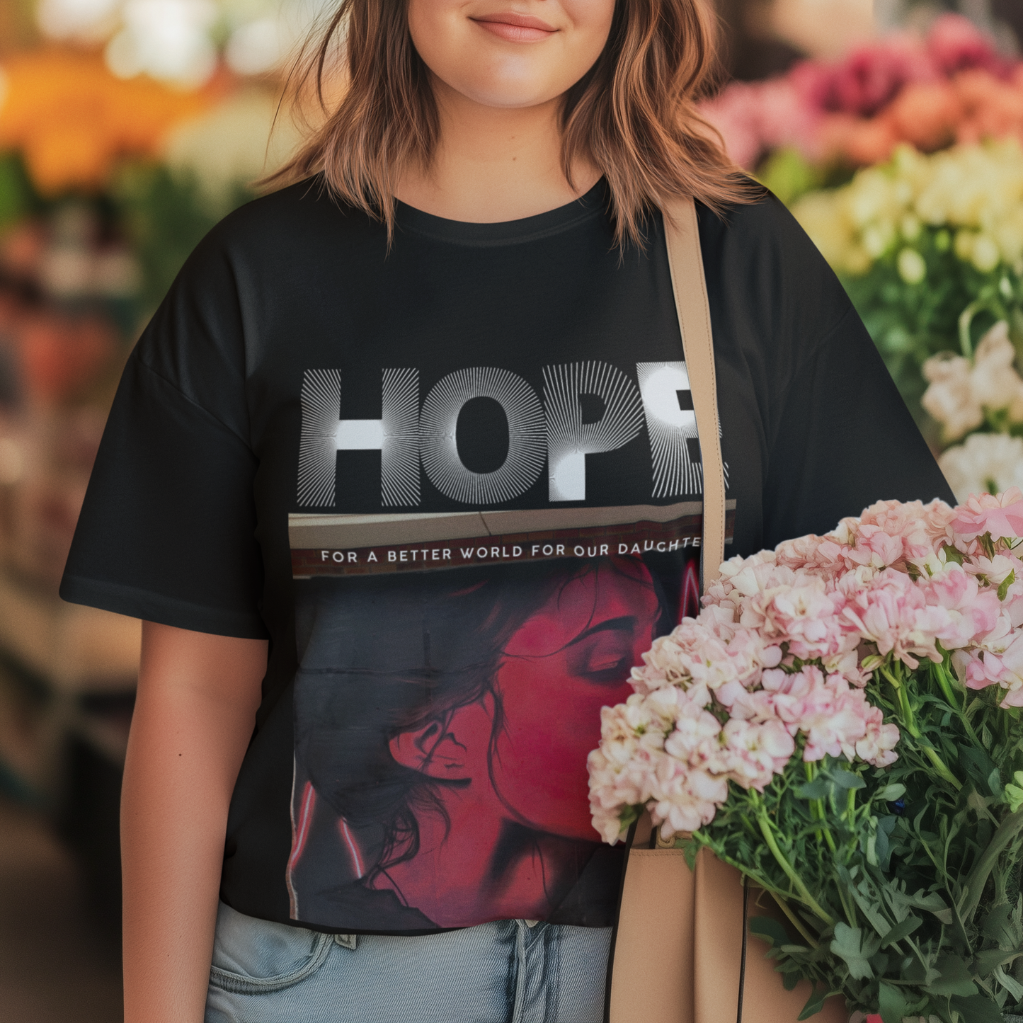 HOPE | Feminist Oversized Unisex T-shirt