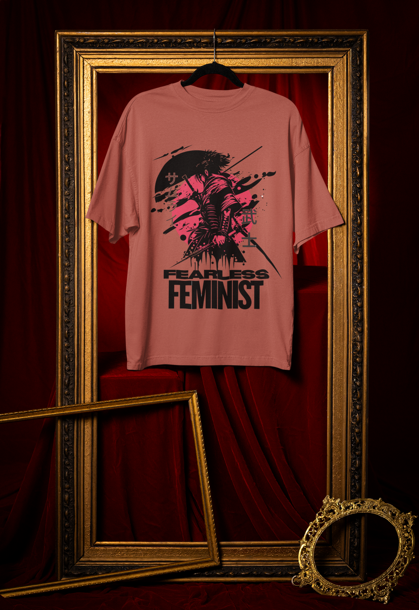 Fearless Feminist | Feminist Oversized Unisex T-shirt