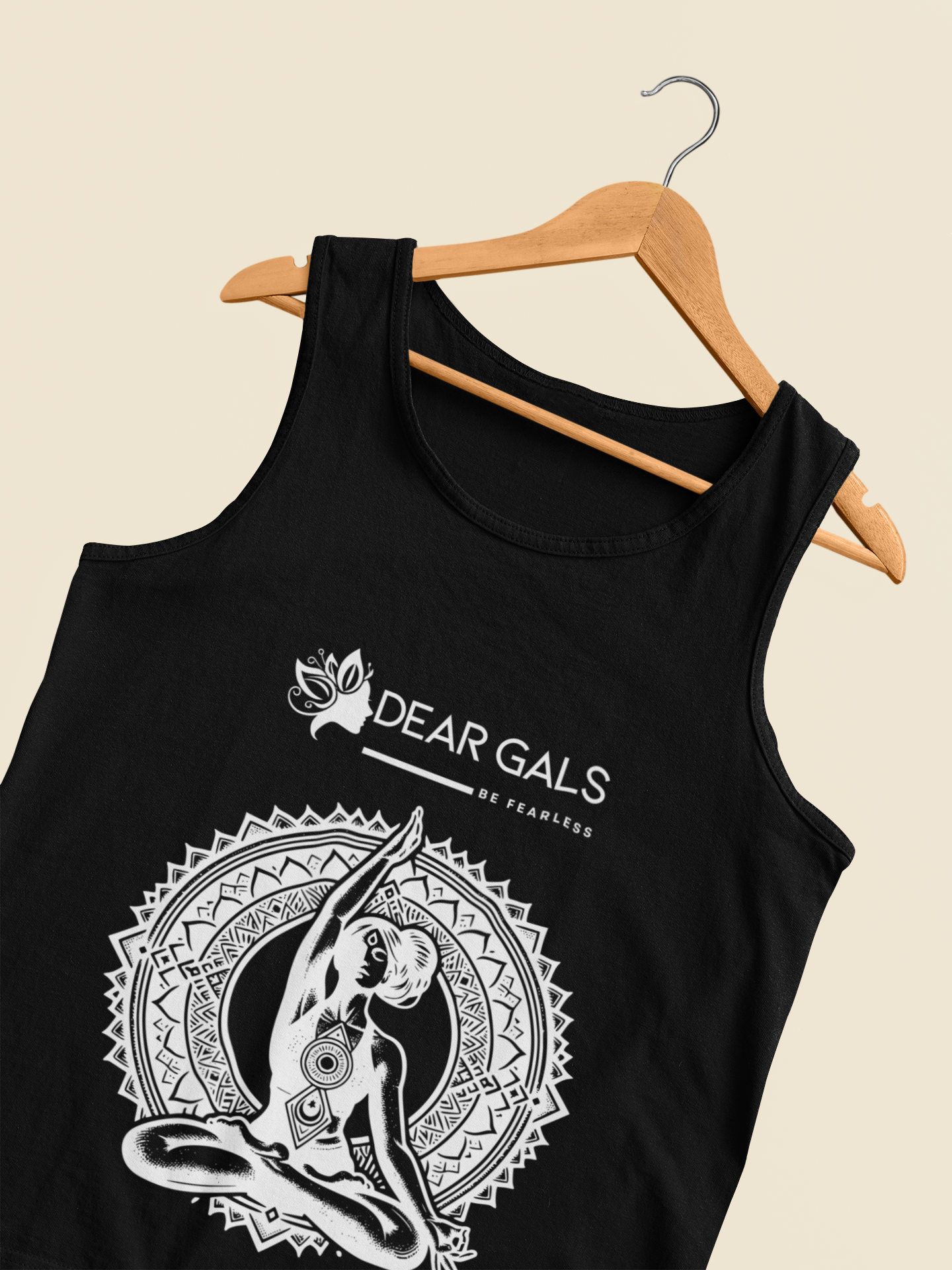 The WomenUp Black Yoga Tank Top