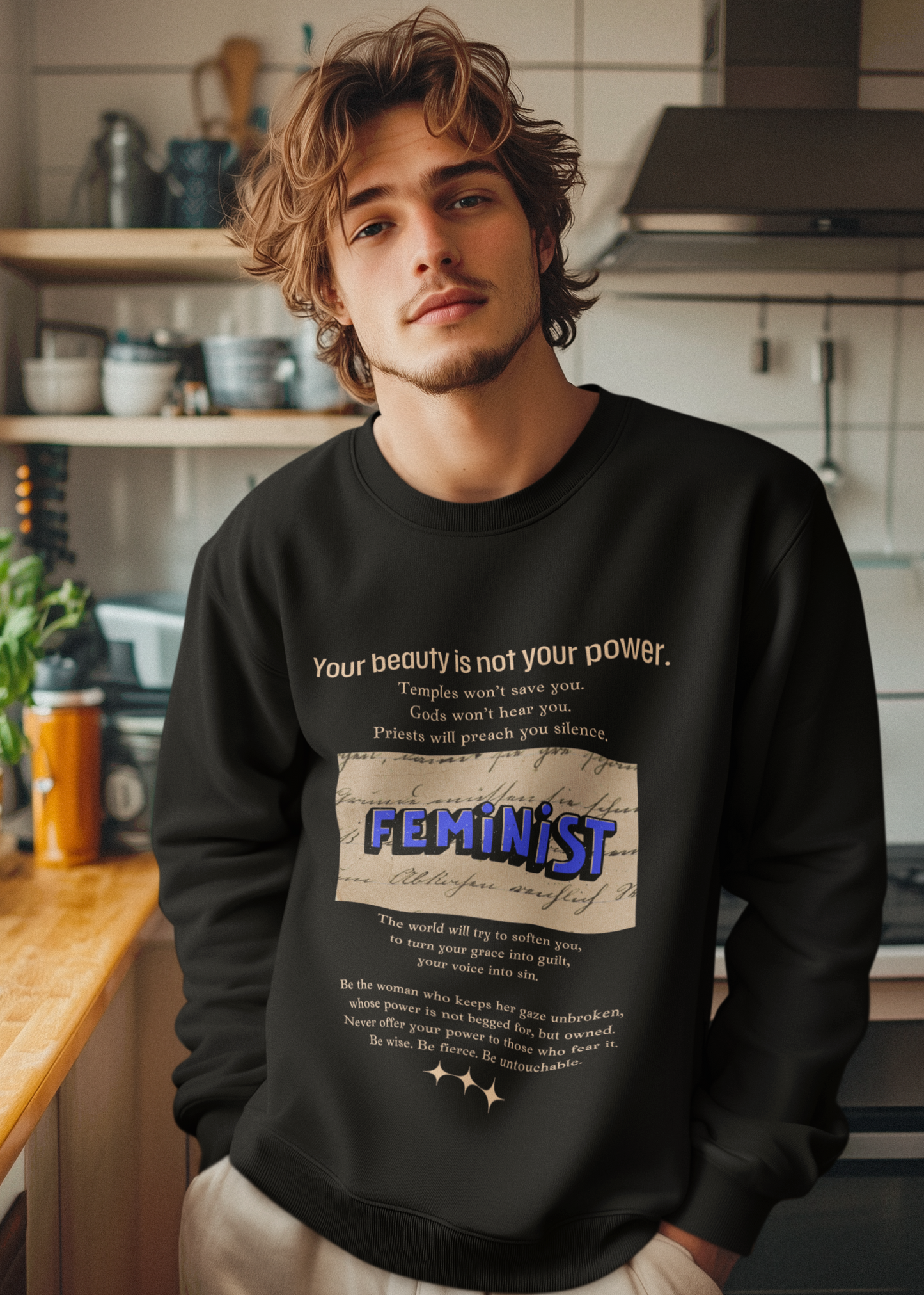 Your Beauty-Oversized Premium Comfort Sweatshirt