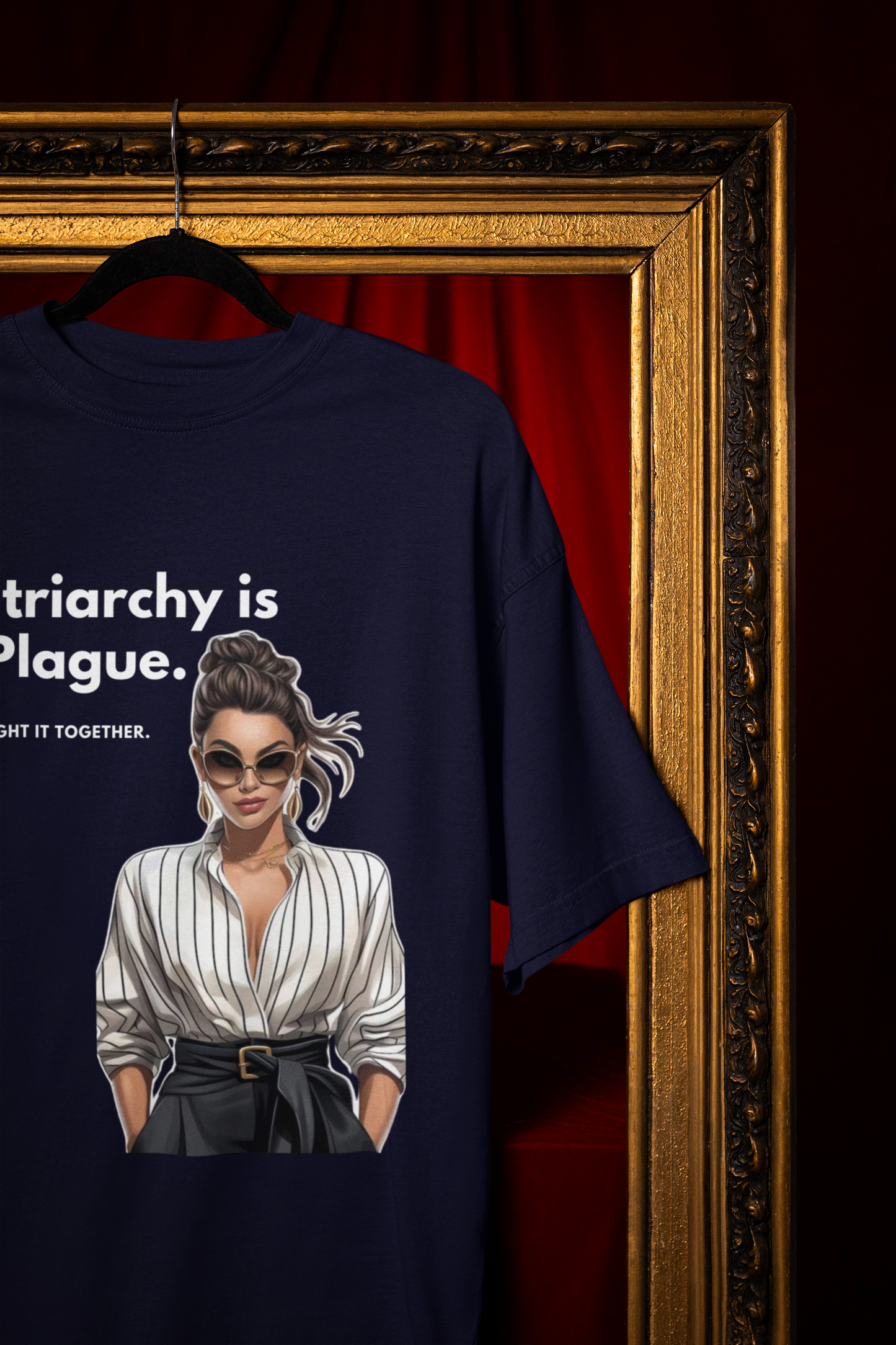 Patriarchy is Plague | Feminist Oversize Unisex T-shirt