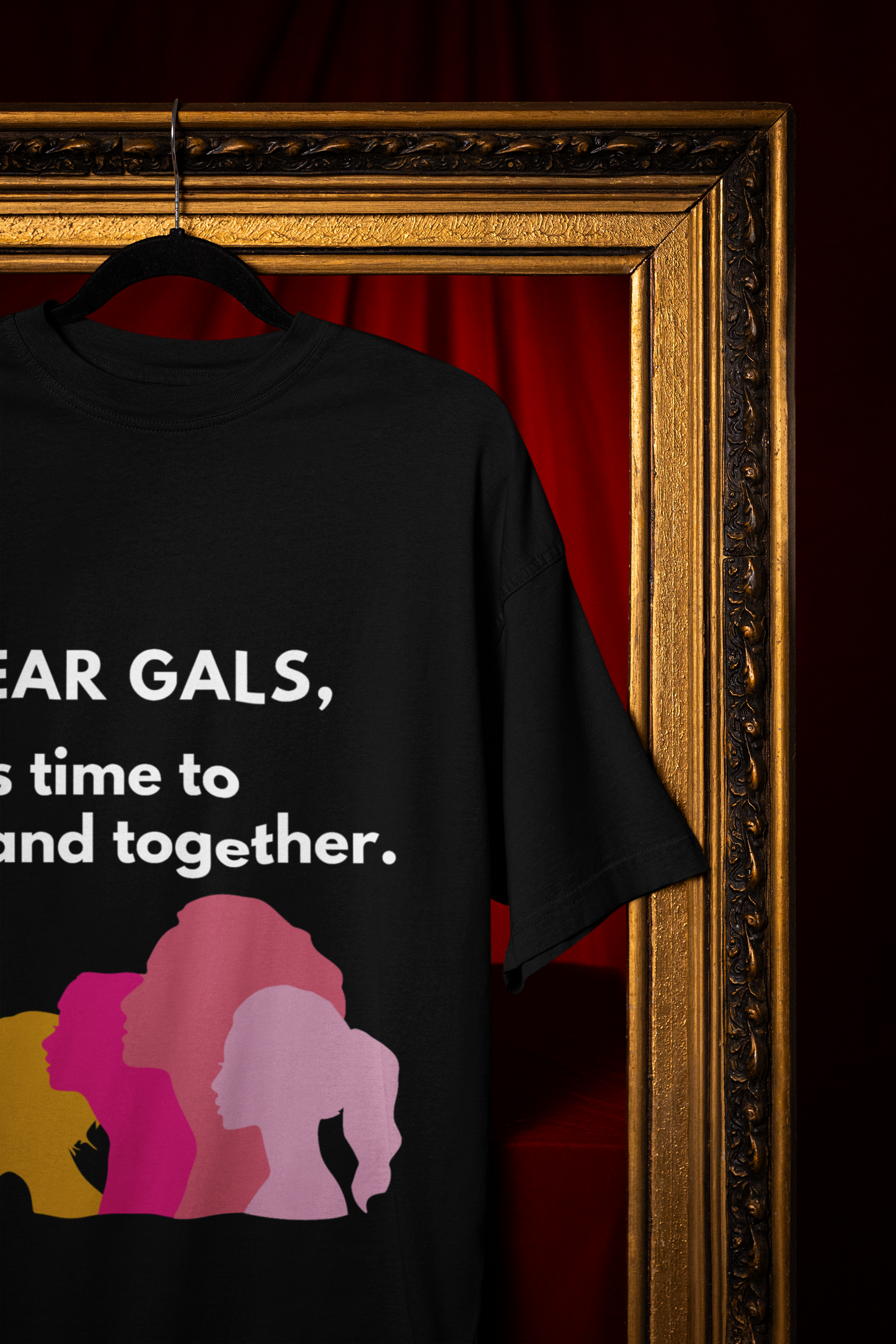 Stand Together | Feminist Oversized Unisex T-shirt