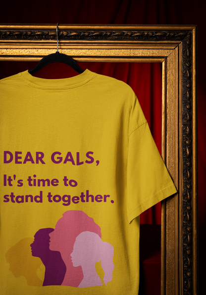 Stand Together | Feminist Oversize Unisex T-Shirts