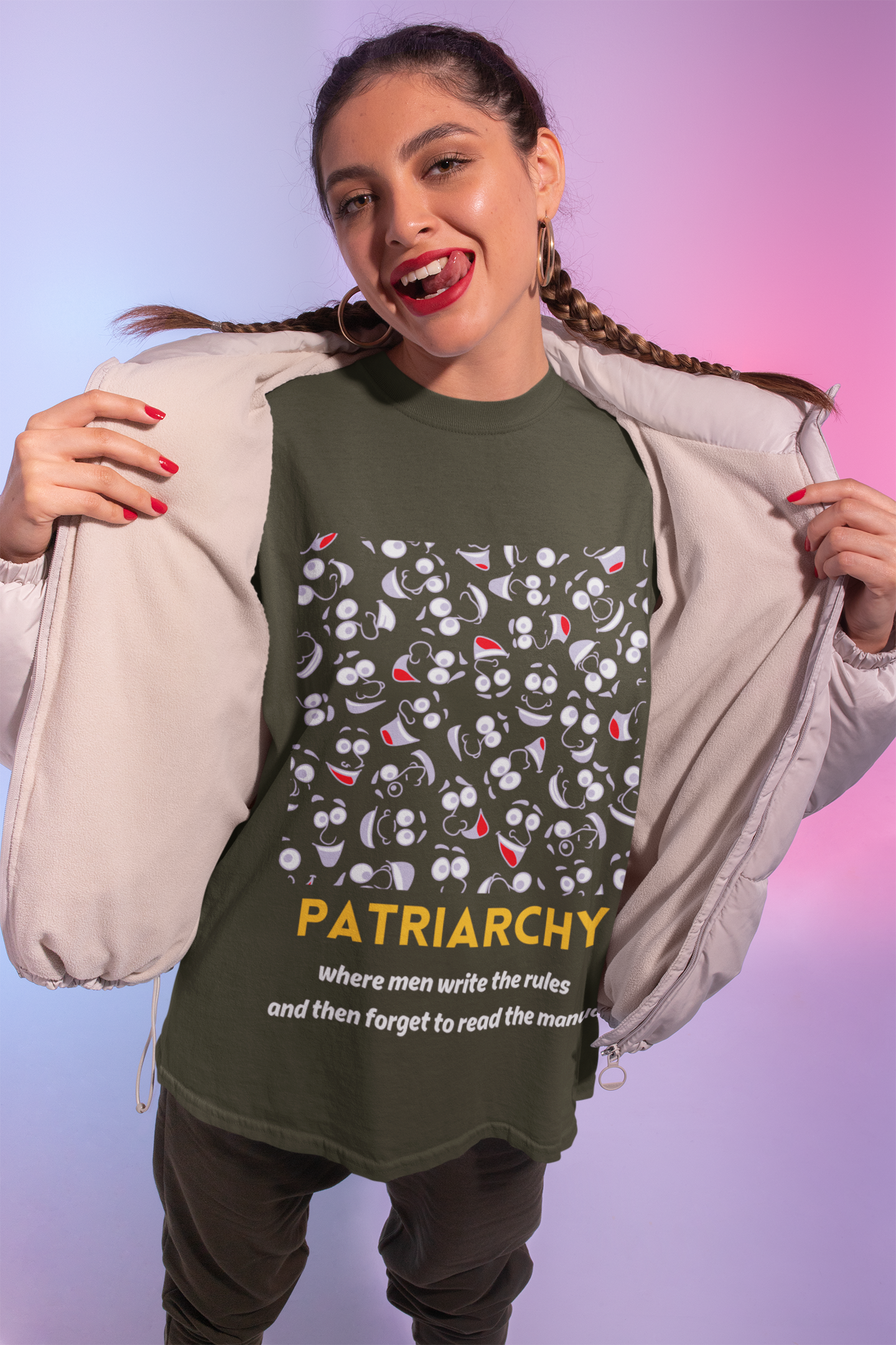 Patriarchy | Feminist Oversized Unisex T-shirt