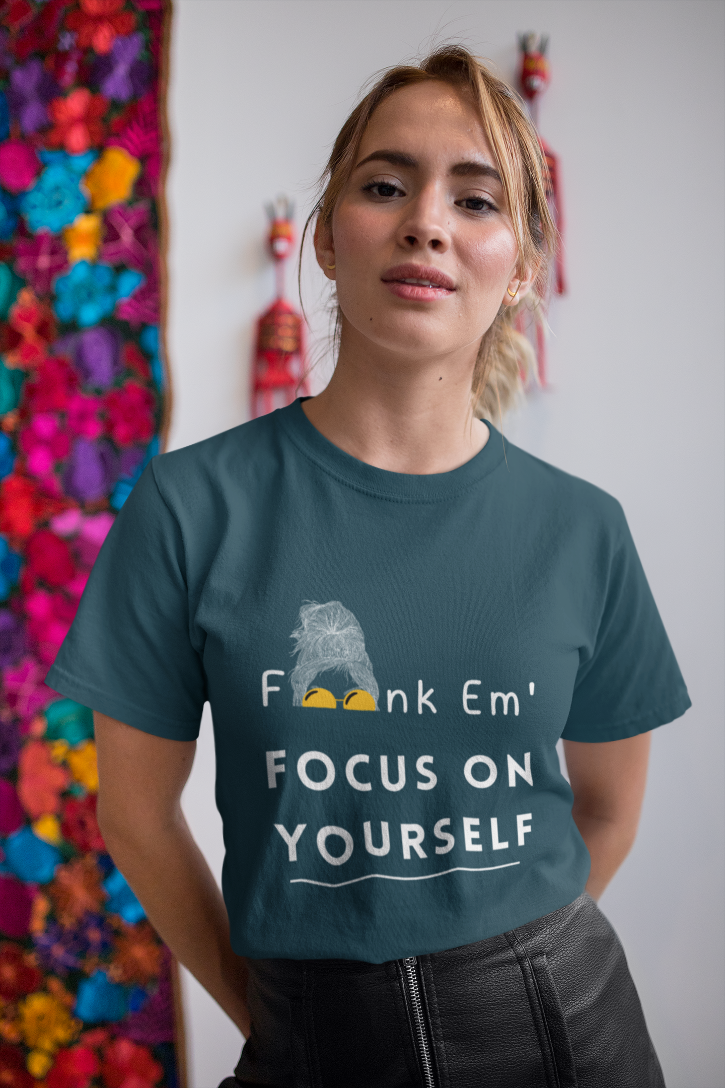 Foonk 'em | Feminist Oversized Unisex T-shirt