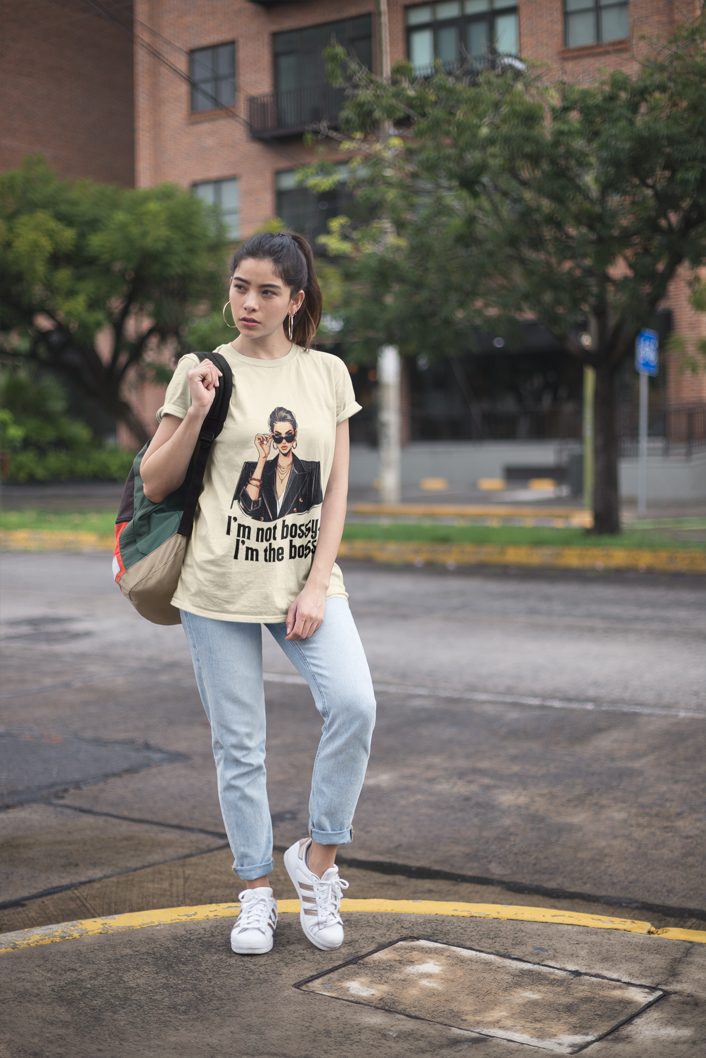 I'm the Boss | Feminist Oversized Unisex T-shirt