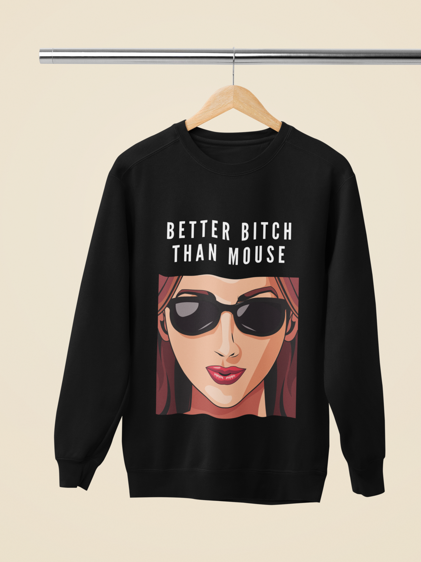 BETTER BITCH-Oversized Premium Comfort Sweatshirt