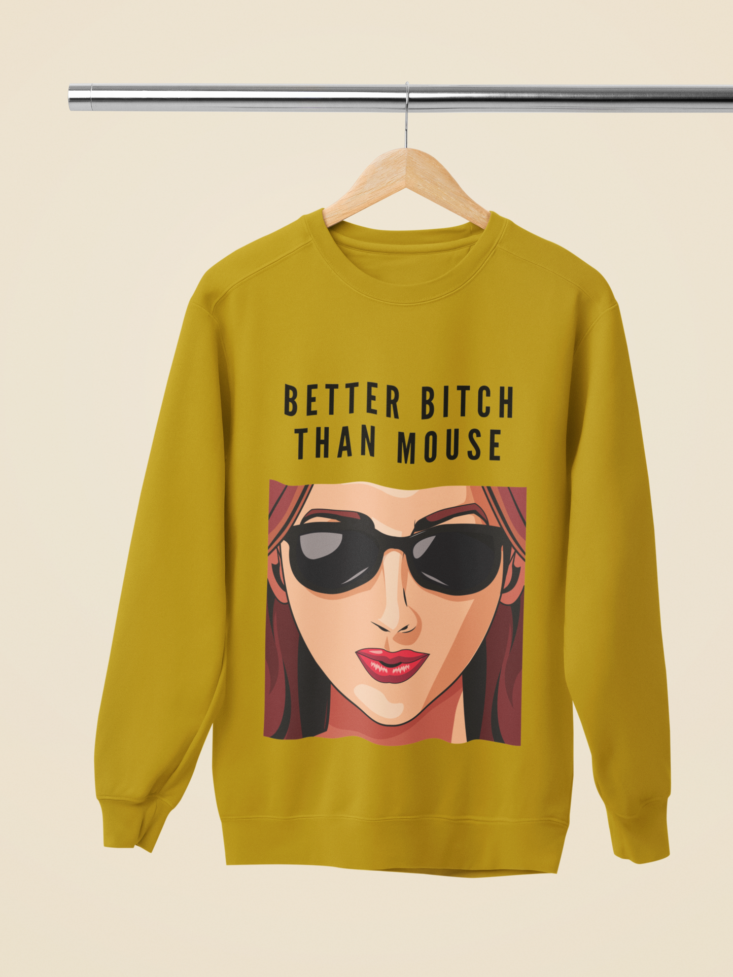 BETTER BITCH-Oversized Premium Comfort Sweatshirt