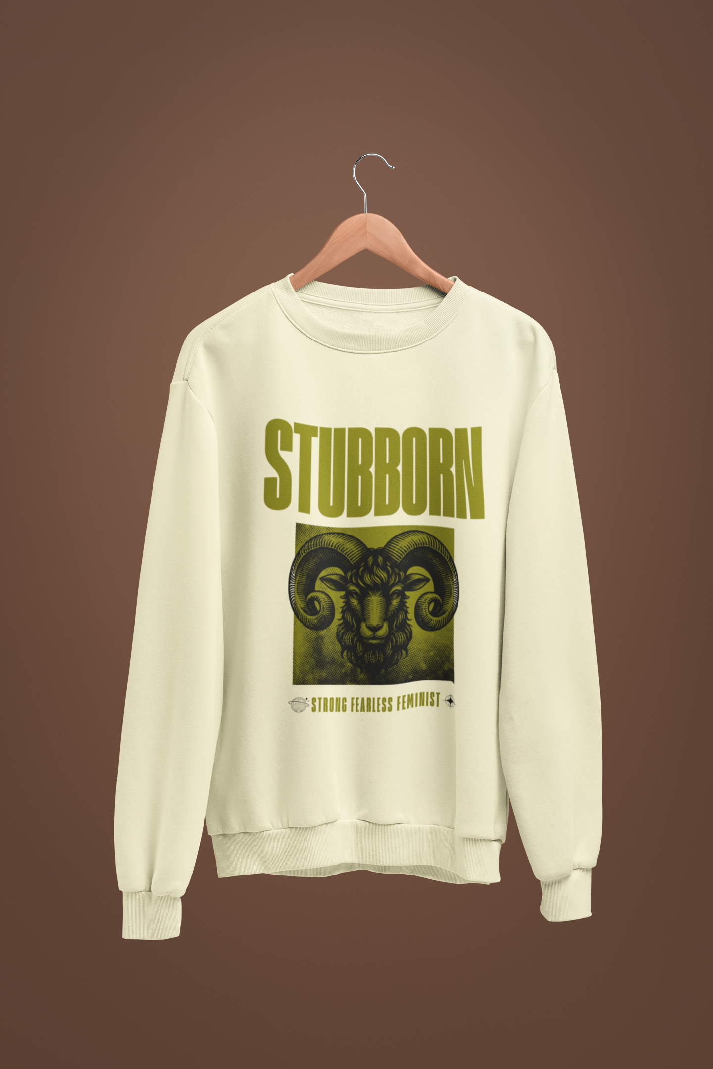 Stubborn | Feminist Oversized Unisex T-shirt