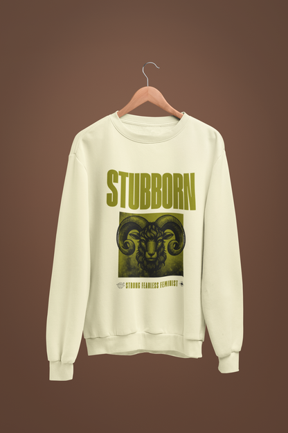 Stubborn | Feminist Oversized Unisex T-shirt