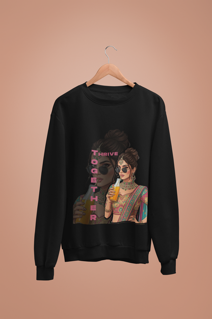 Thrive Together | Feminist Oversized Unisex T-shirt