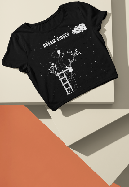 Dream Bigger | Feminist Women's Crop Top