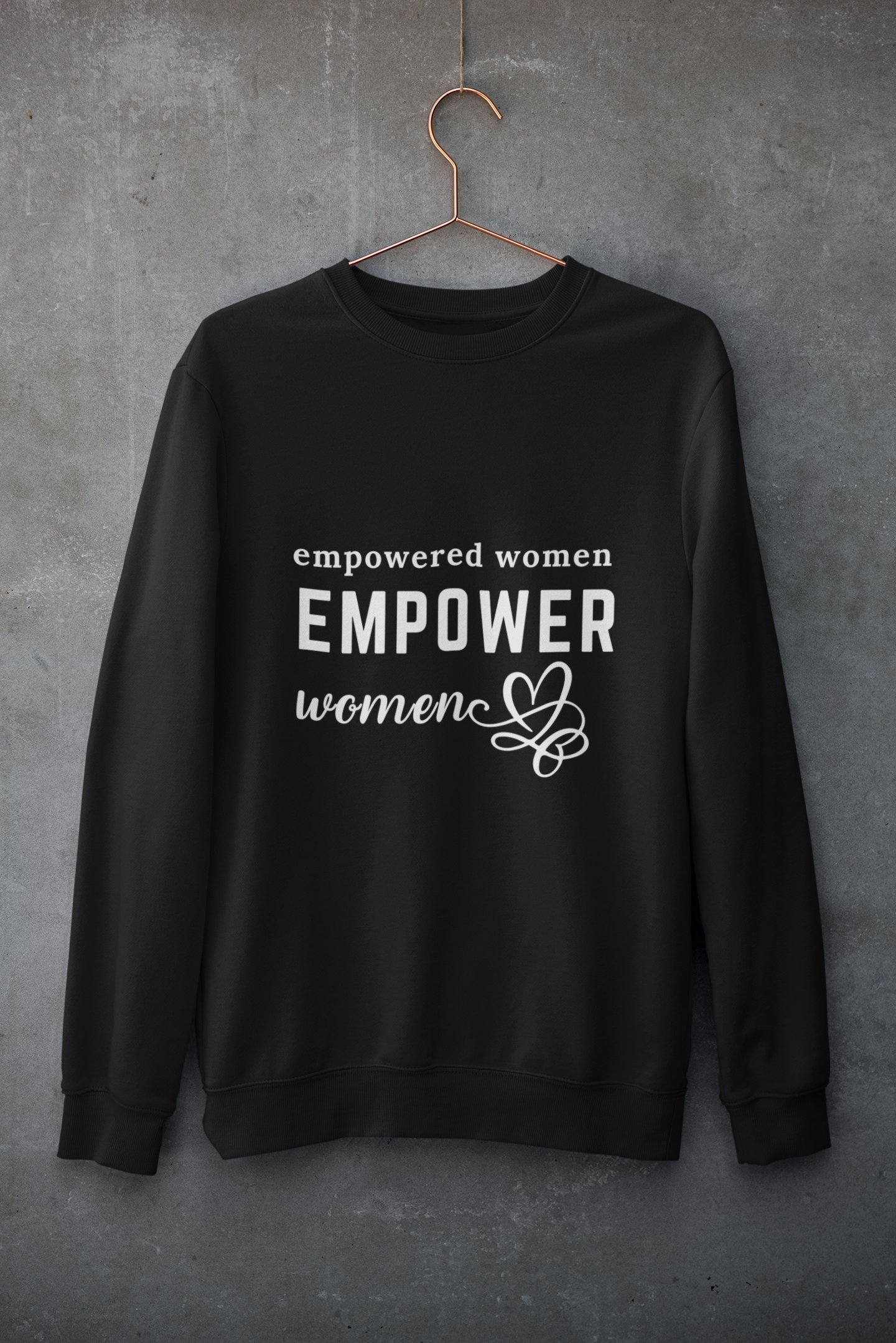 Empowering Women Crewneck Sweatshirt| Hope for Daughters | Feminist Gift, Gender Equality, Feminism Sweatshirt (Copy)