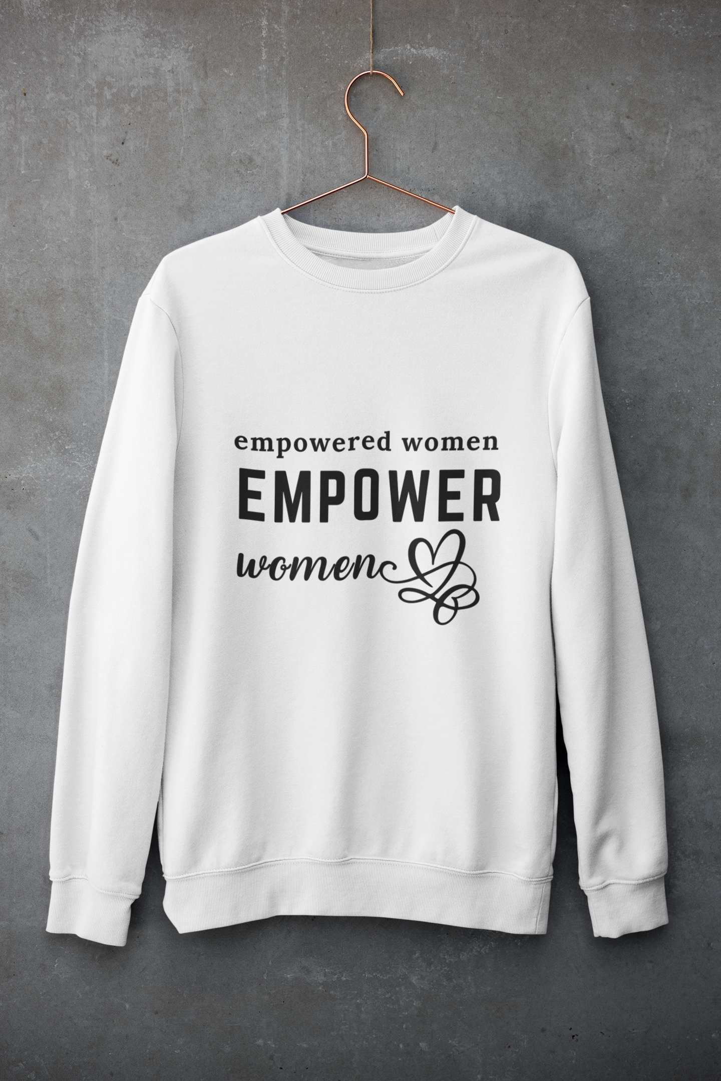 Empowering Women Crewneck Sweatshirt| Hope for Daughters | Feminist Gift, Gender Equality, Feminism Sweatshirt (Copy)