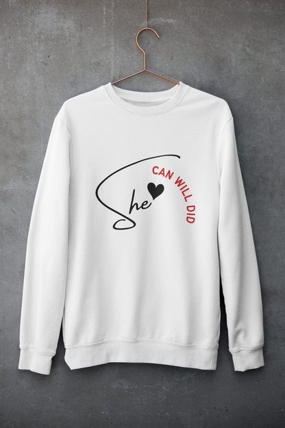 She Can We Do| Feminist Gift, Gender Equality, Feminism Sweatshirt