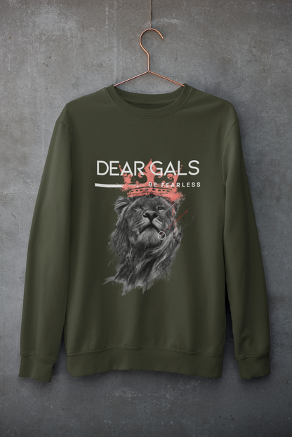 Dear Gals-Bold Comfort Unisex Sweatshirt
