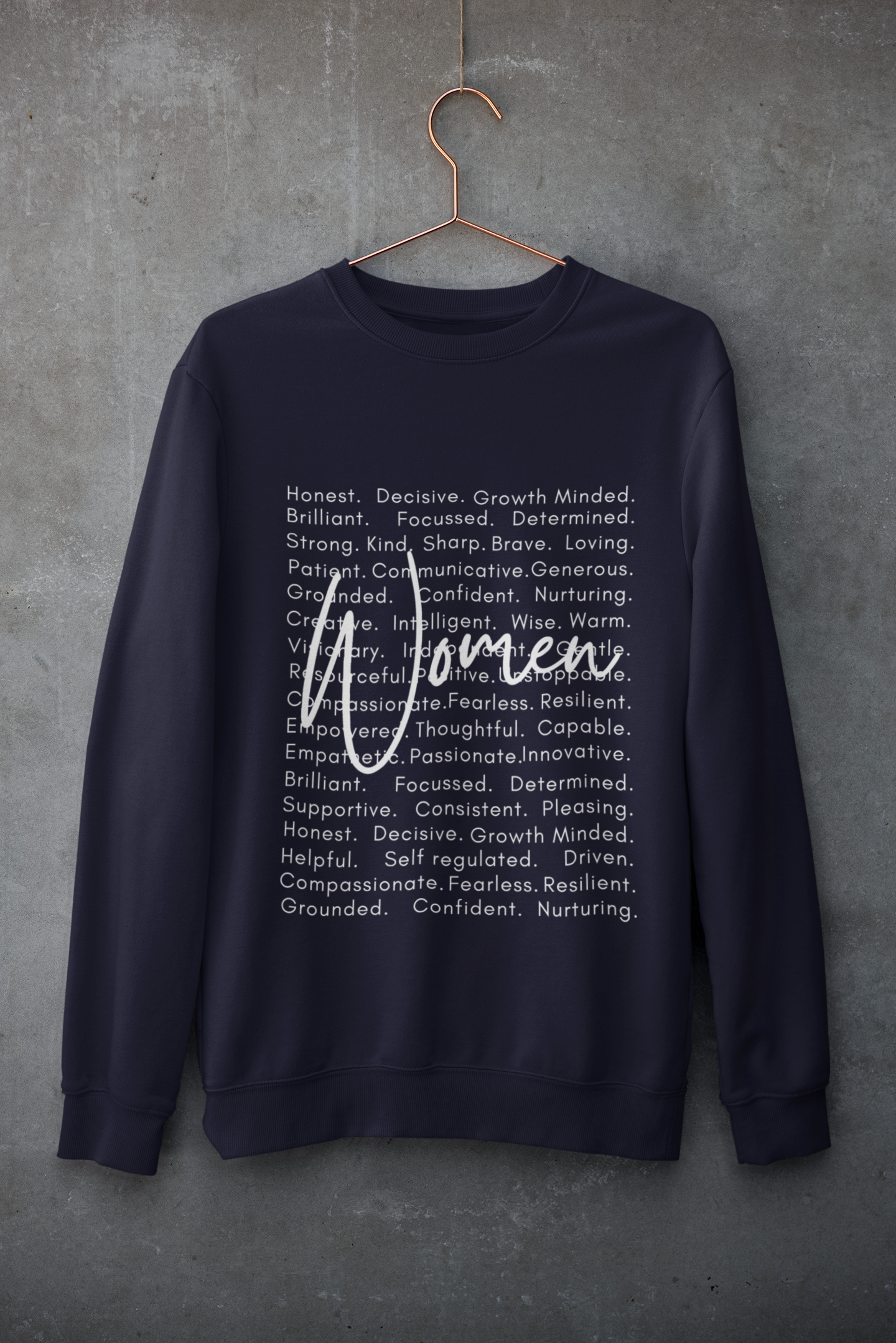 Women-Bold Comfort Unisex Sweatshirt