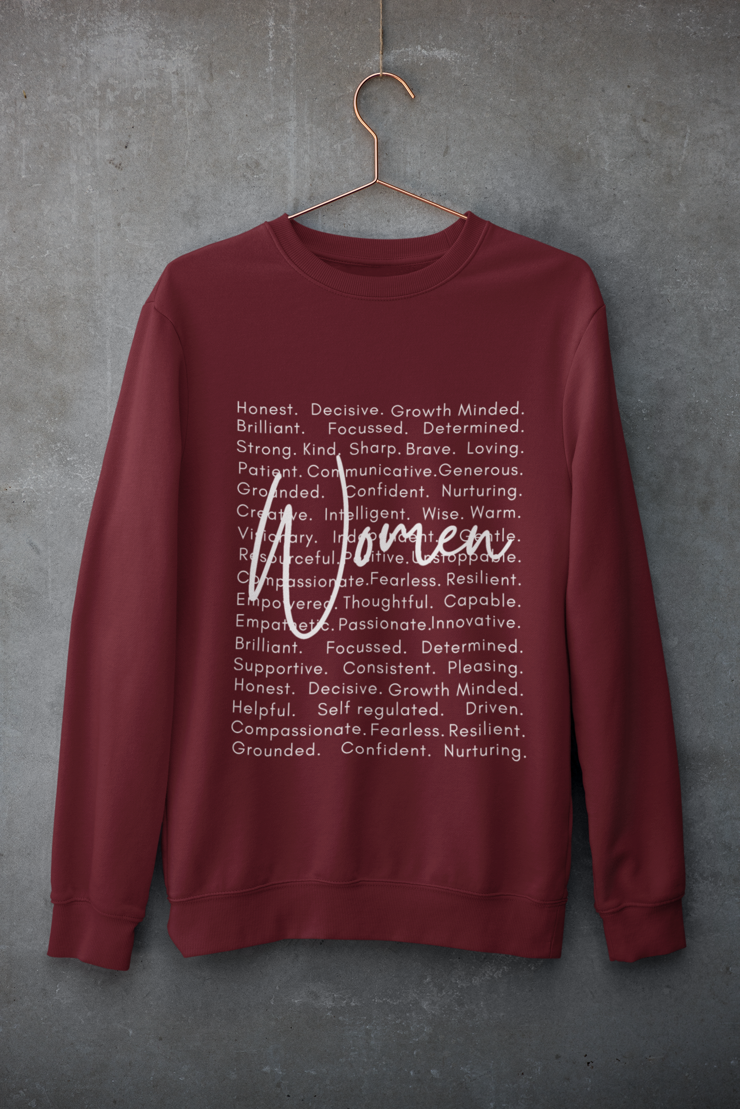 Women-Bold Comfort Unisex Sweatshirt