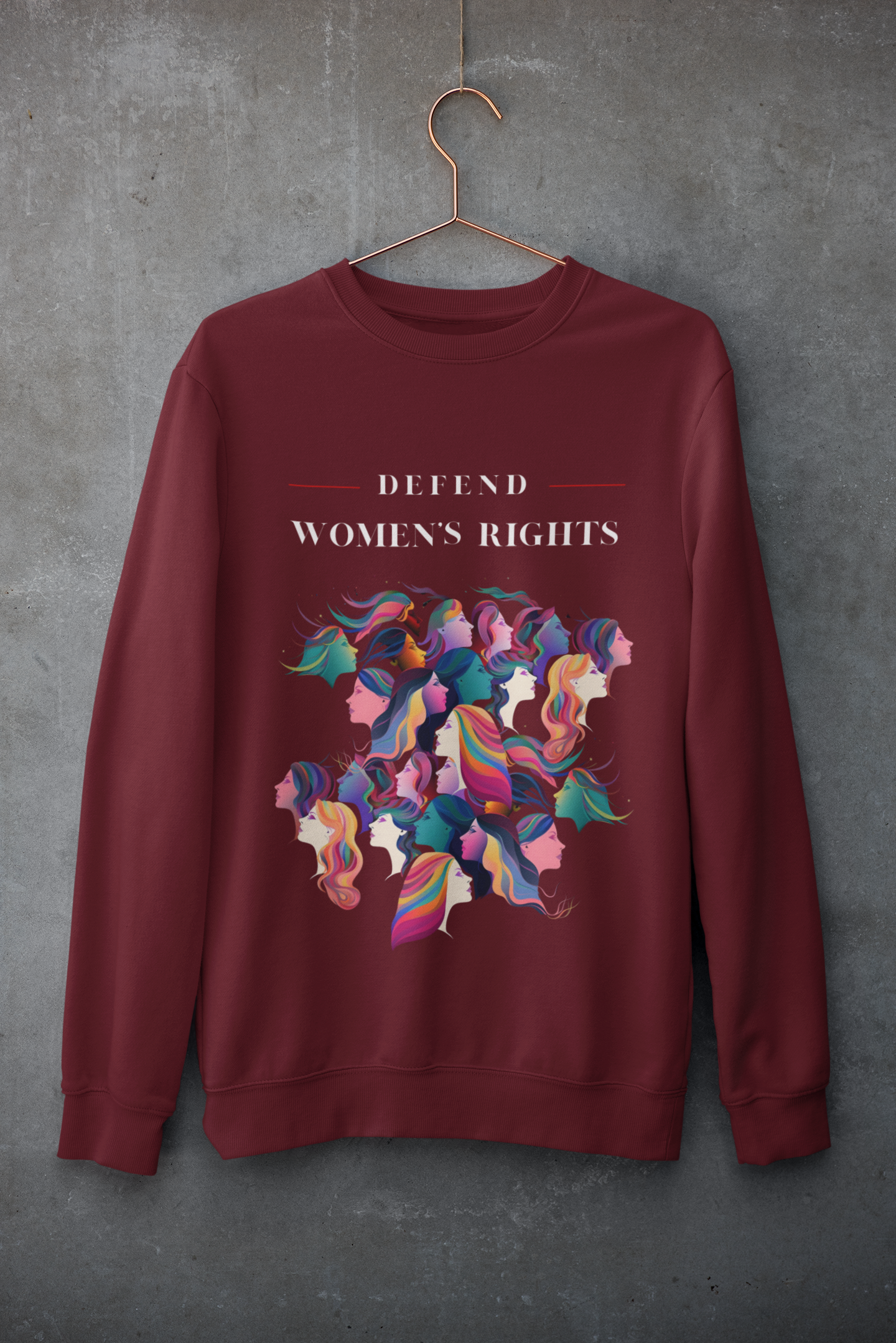 Defend-Bold Comfort Unisex Sweatshirt