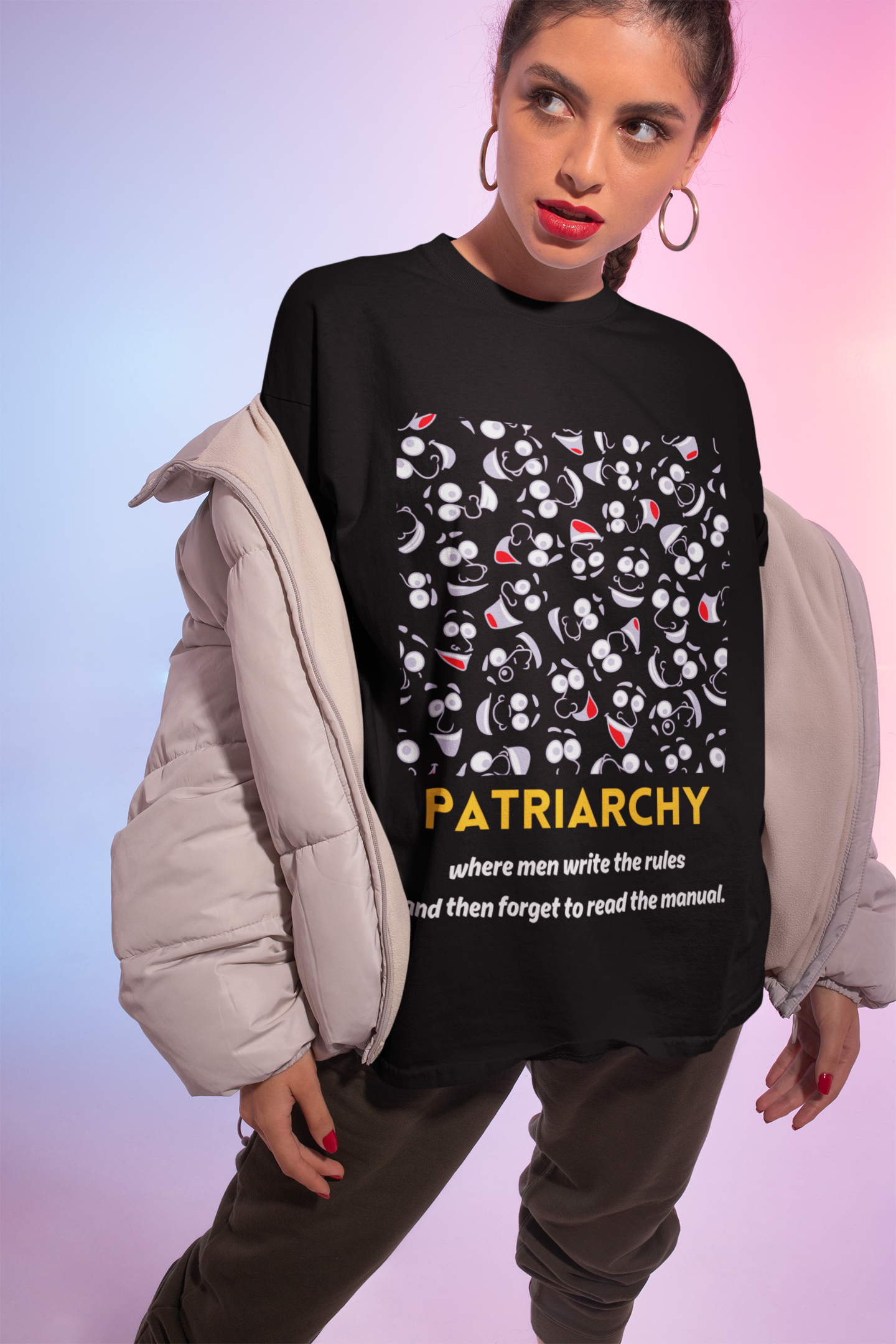 Patriarchy | Feminist Oversized Unisex T-shirt