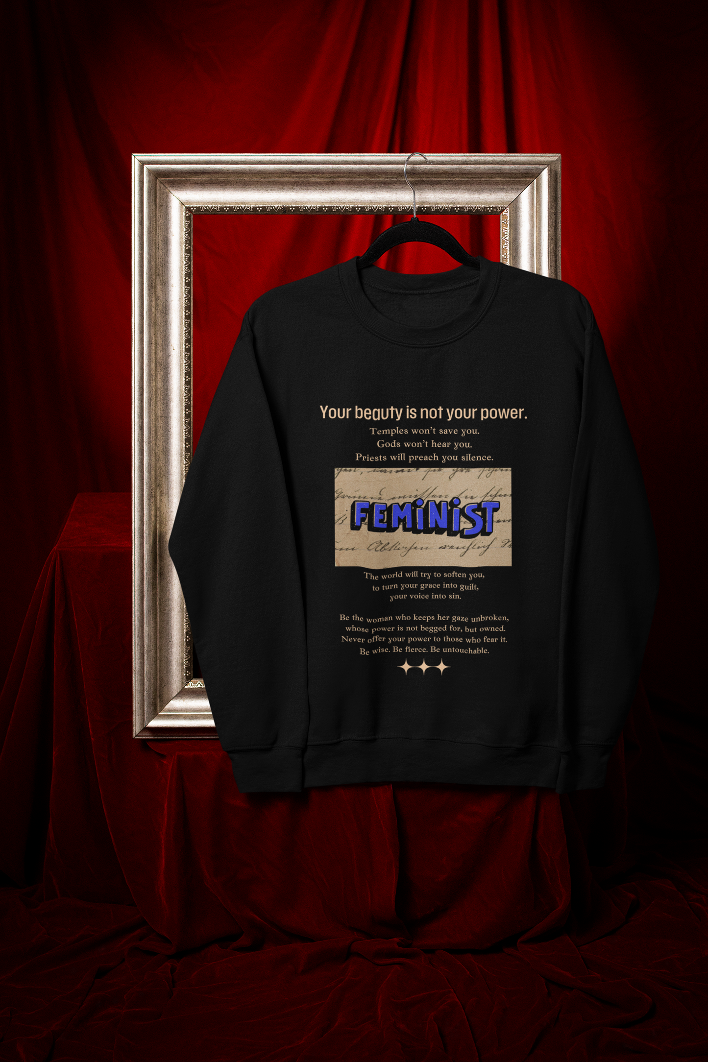 Your Beauty-Oversized Premium Comfort Sweatshirt