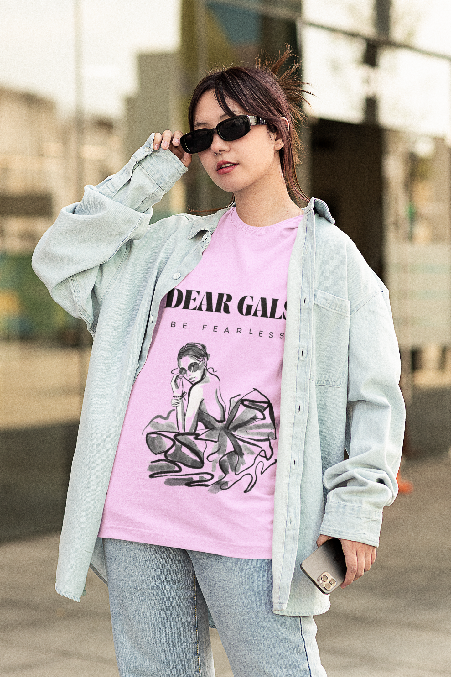 Dear Girls -Oversized T-shirt